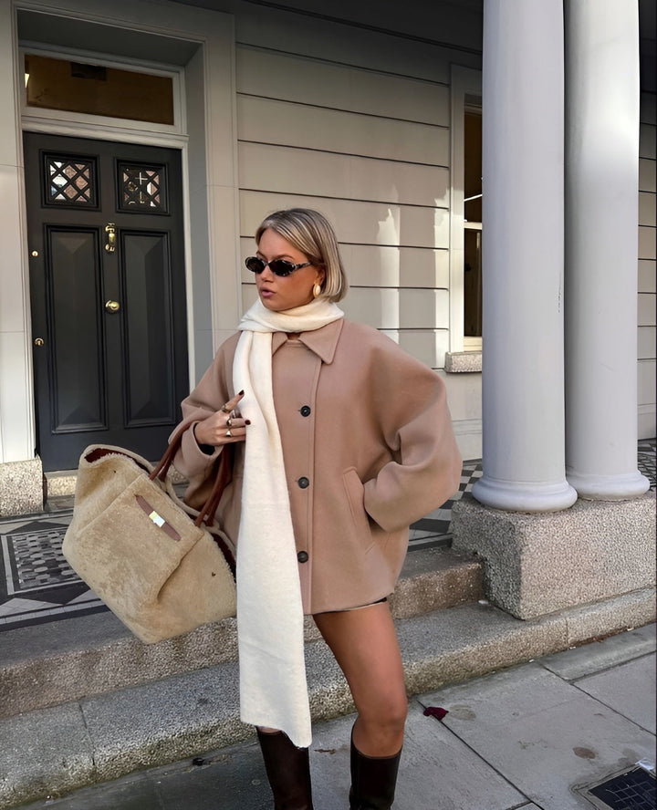 Veste Réversible Élégante Femme