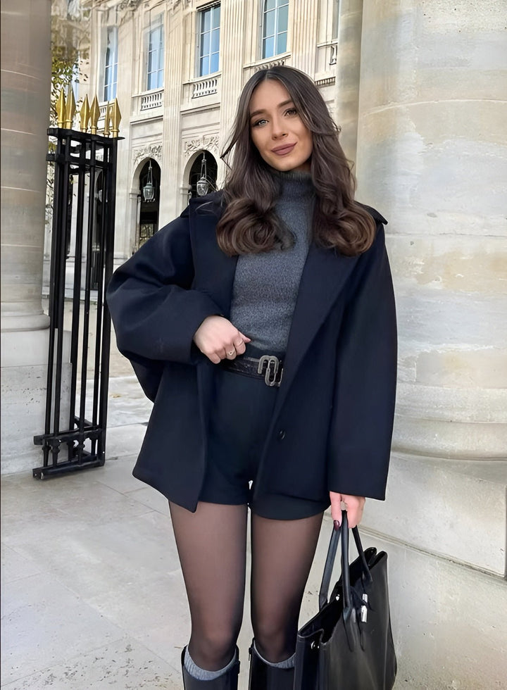 Veste Réversible Élégante Femme