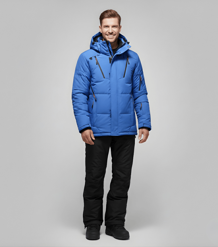 Combinaison de Ski Homme Imperméable et Isolante à Capuche