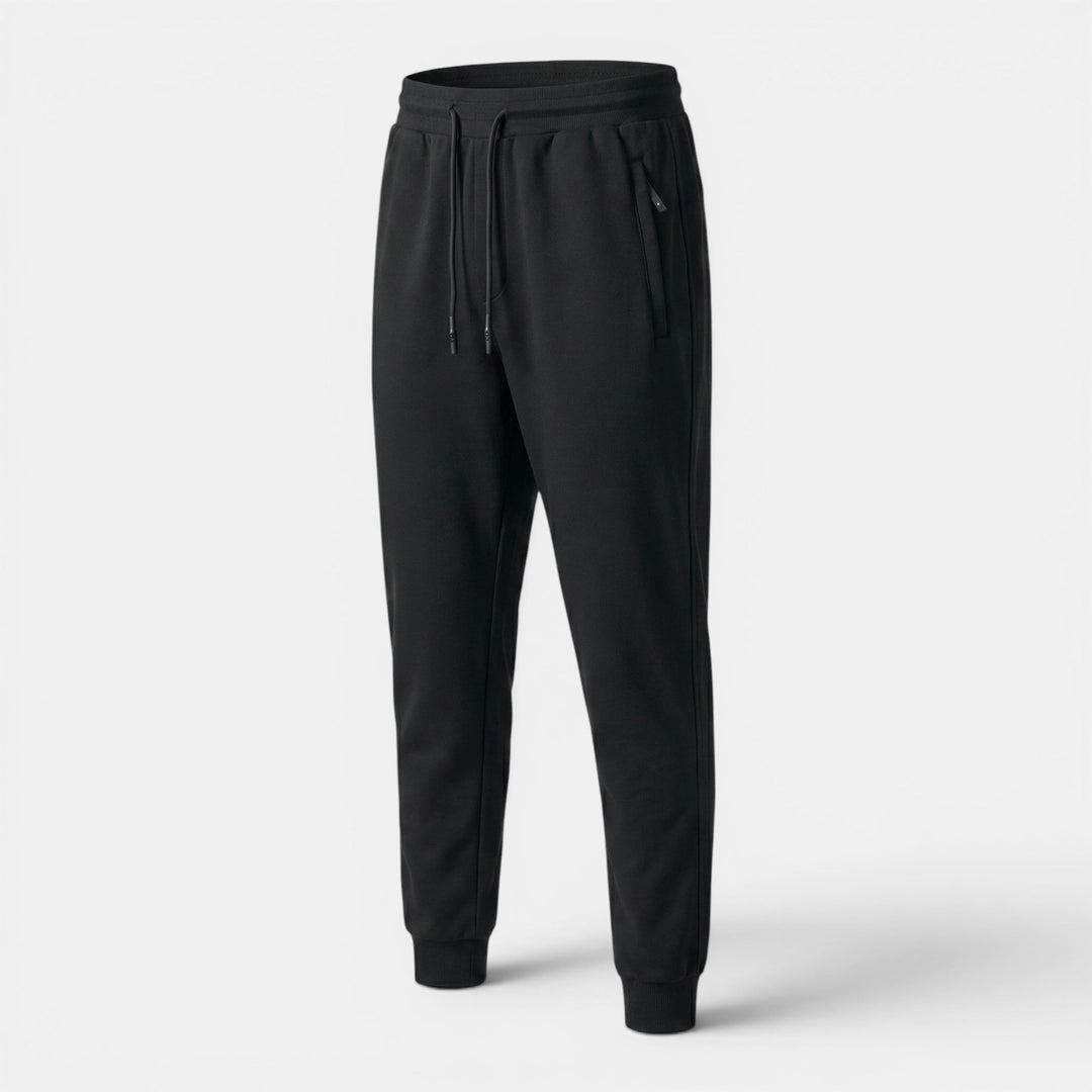 Jogger Homme Coupe Fuselée avec Poches Zippées