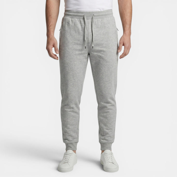 Jogger Homme Coupe Fuselée avec Poches Zippées