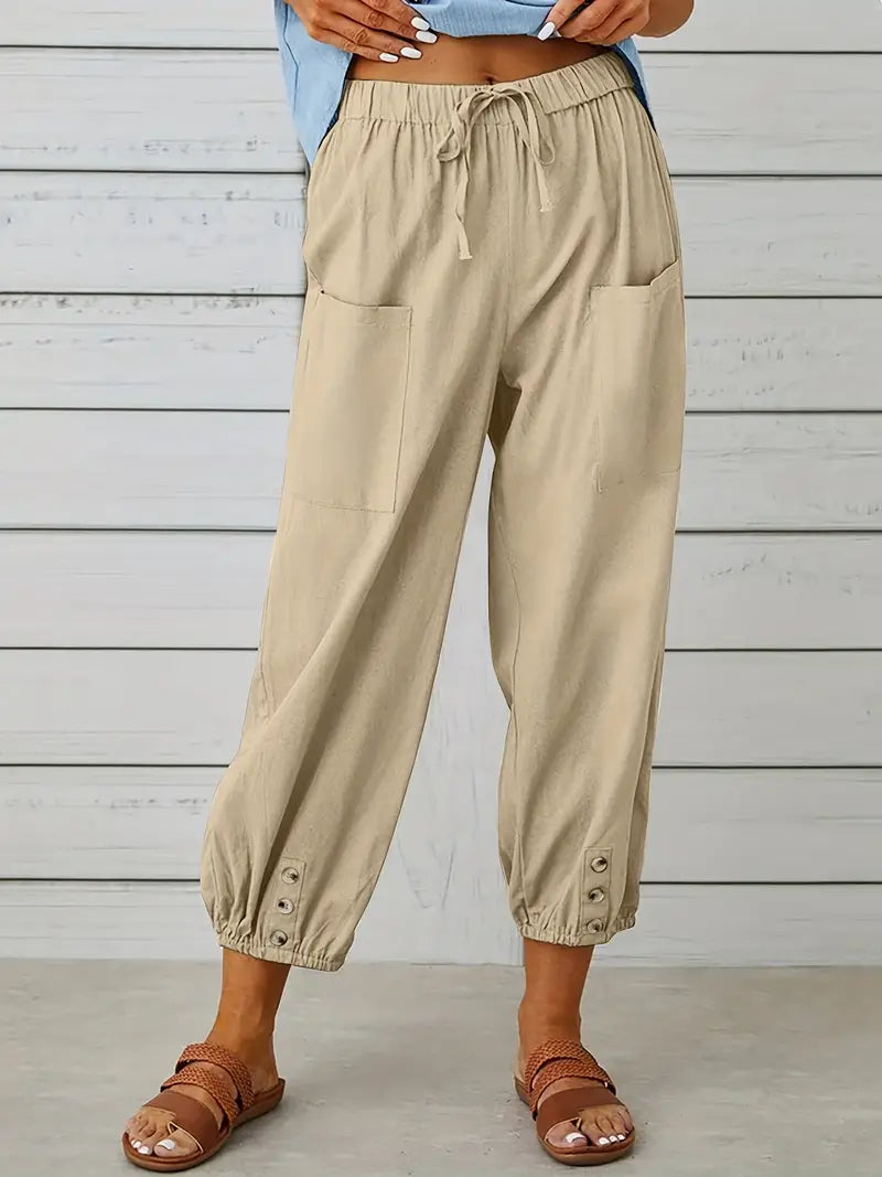Élise | Pantalon harem coupe décontractée pour femmes