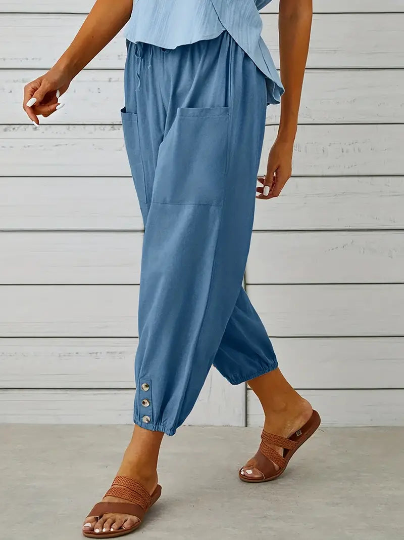 Élise | Pantalon harem coupe décontractée pour femmes