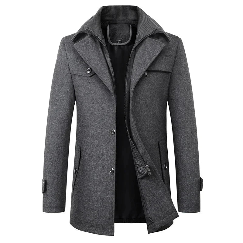 Veste d’Hiver Homme Imperméable et Isolante à Poignets Ajustables