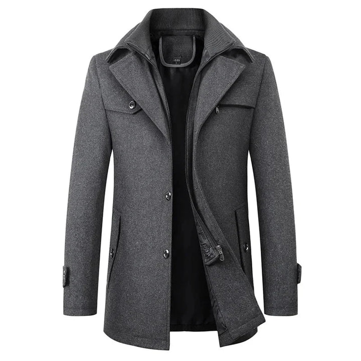 Veste d’Hiver Homme Imperméable et Isolante à Poignets Ajustables