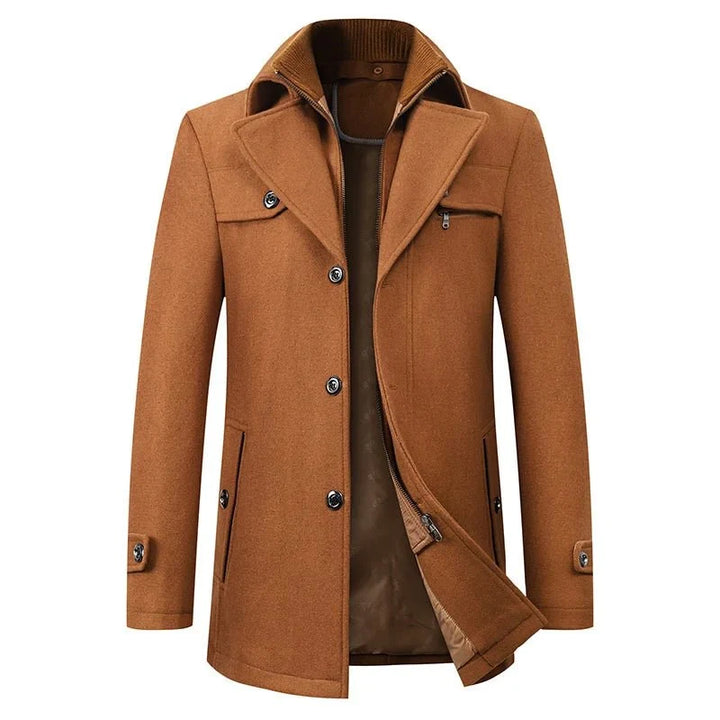 Veste d’Hiver Homme Imperméable et Isolante à Poignets Ajustables