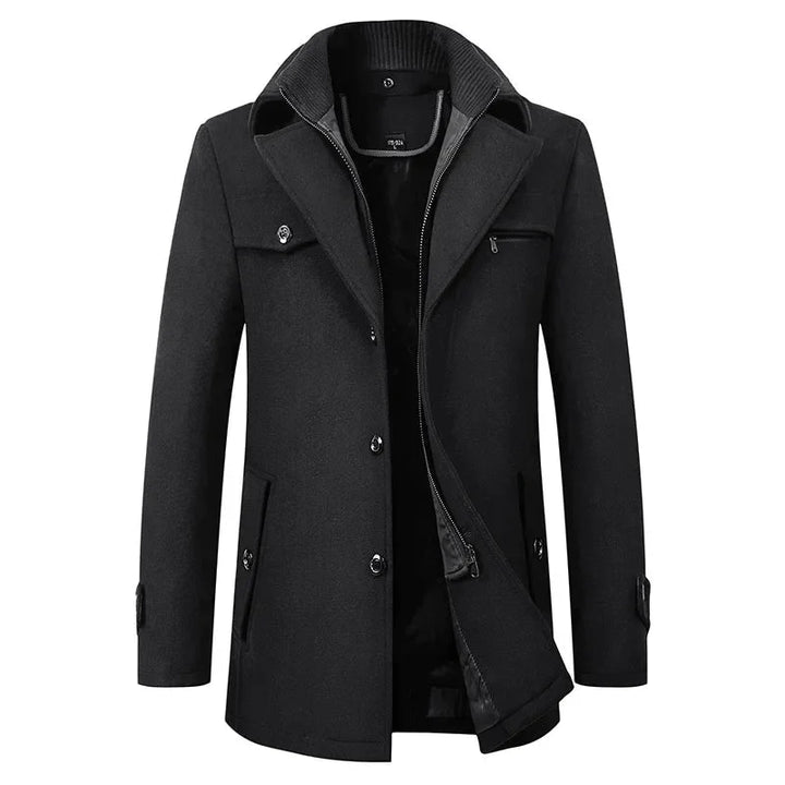 Veste d’Hiver Homme Imperméable et Isolante à Poignets Ajustables