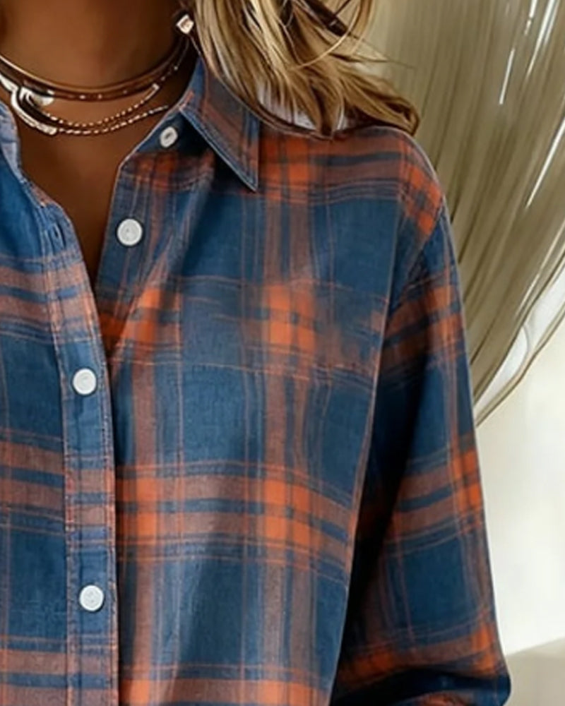 Chemise Femme à Carreaux