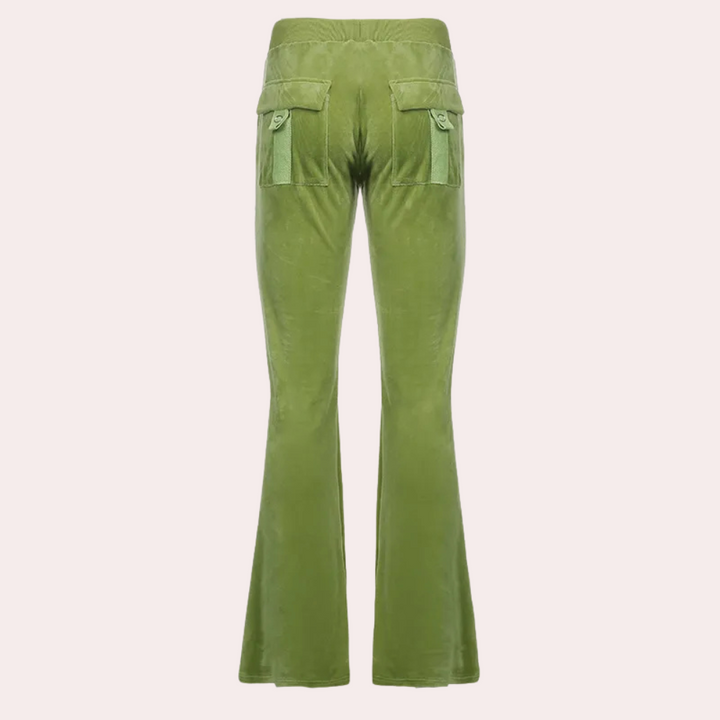 MILIANI - Pantalons Évasés Tendance pour Femmes
