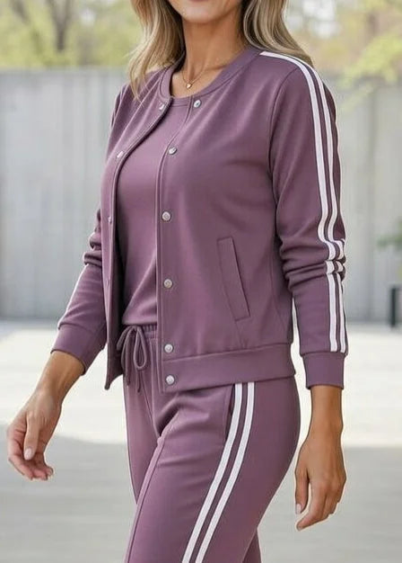 Ensemble Femme 3 Pièces avec Pantalon et Veste