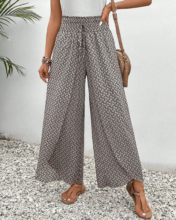 Belinda | Pantalons à imprimé géométrique pour femmes