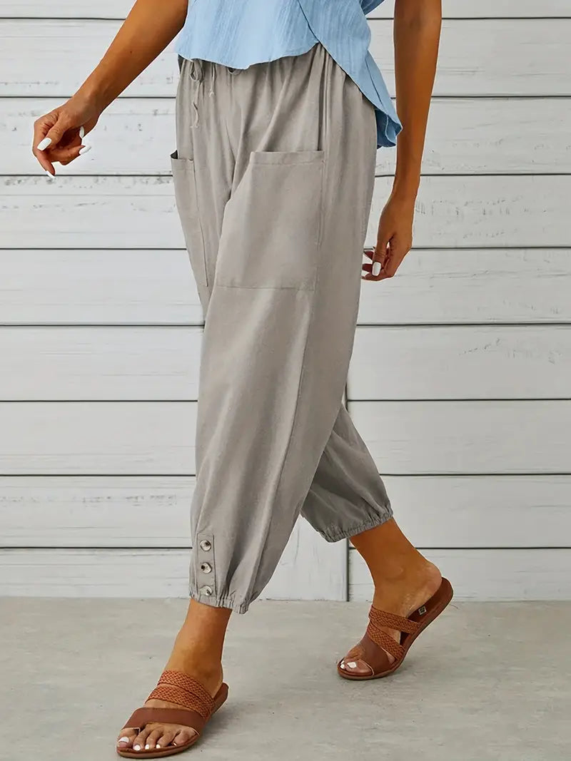 Élise | Pantalon harem coupe décontractée pour femmes