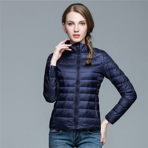 Doudoune Femme Légère Imperméable en Duvet