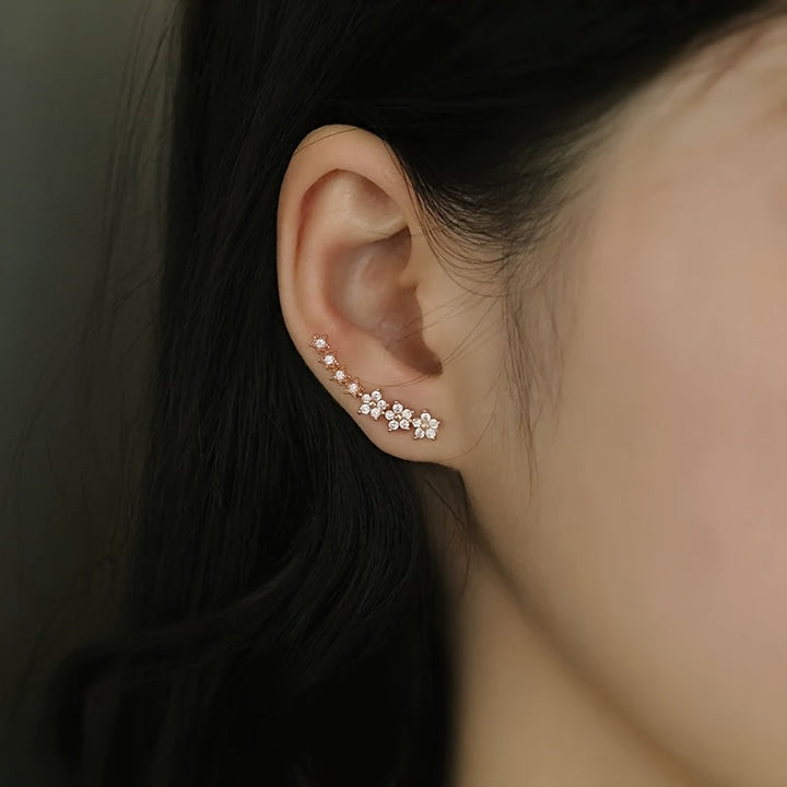 Boucles d’Oreilles Florales