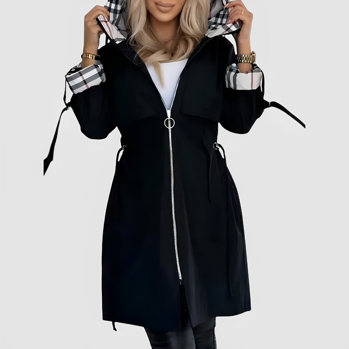 Manteau Imperméable Femme Zippé