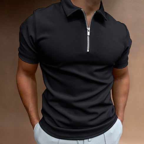 Étienne | Polo zippé pour homme