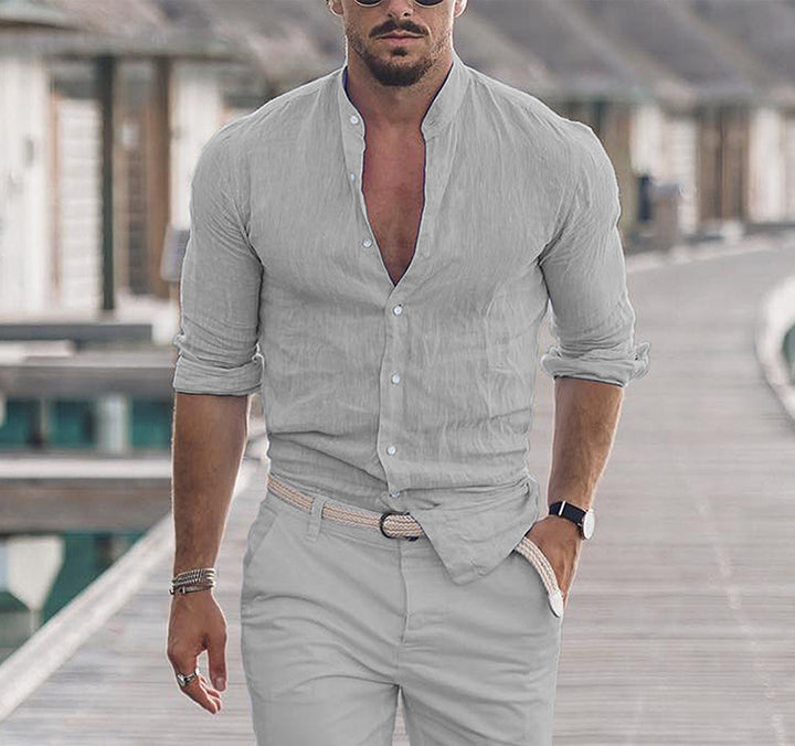Blaise | Chemise décontractée à boutons pour hommes