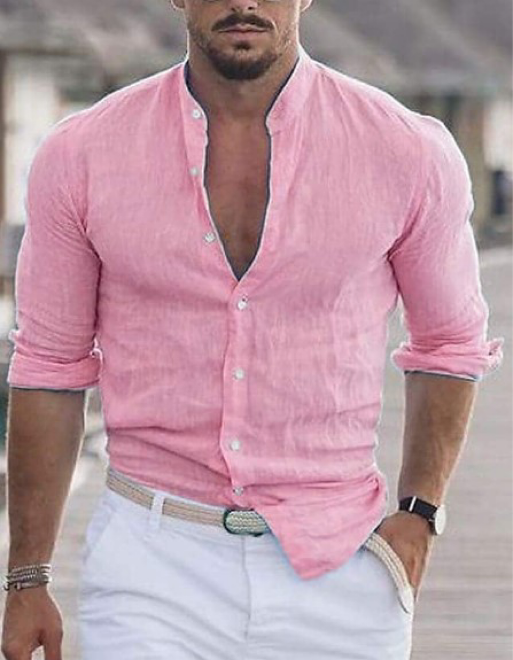 Blaise | Chemise décontractée à boutons pour hommes