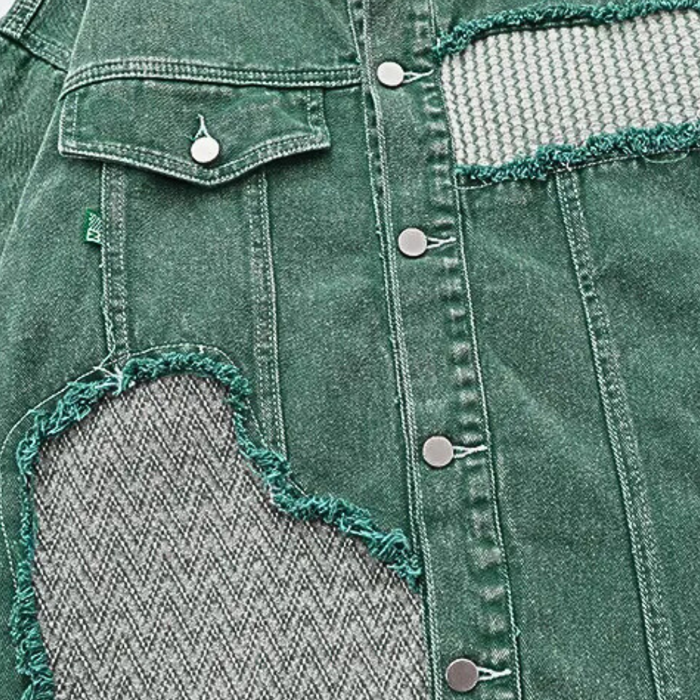 DAMIR - Veste en Jean Classique pour Hommes