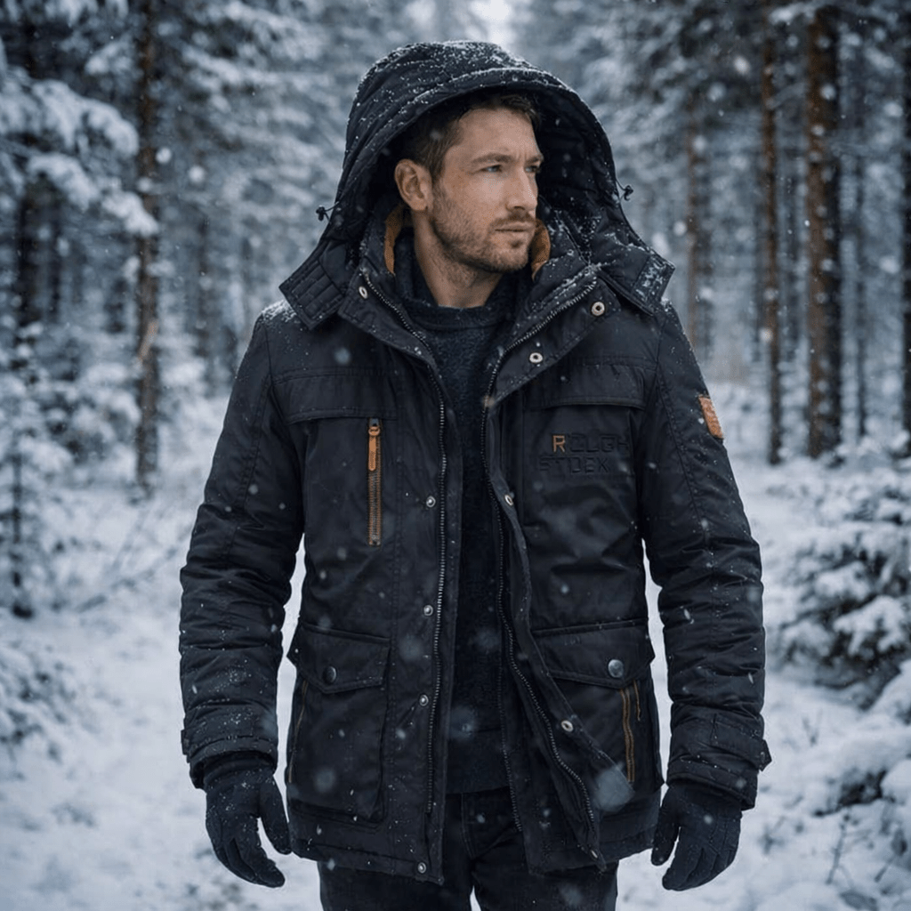 Parka Matelassée Homme d’Hiver