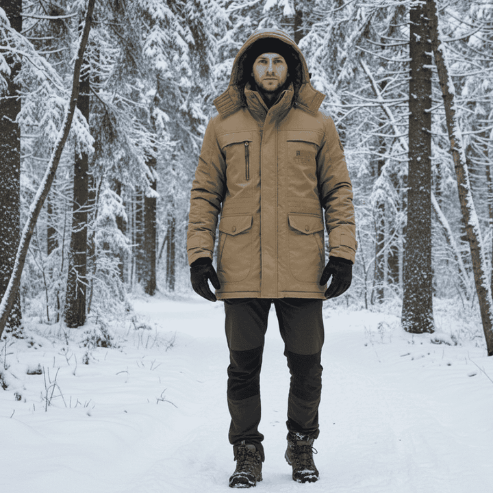 Parka Matelassée Homme d’Hiver