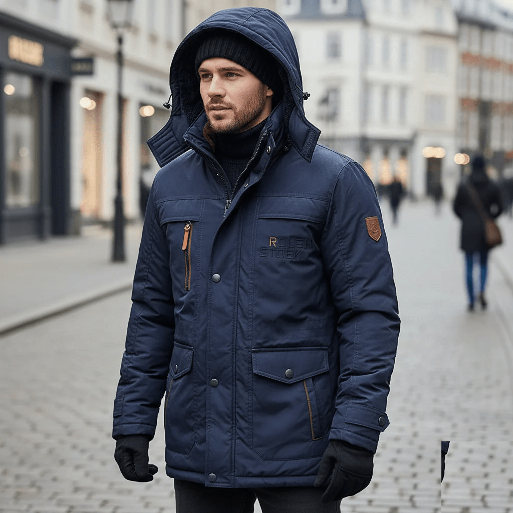 Parka Matelassée Homme d’Hiver