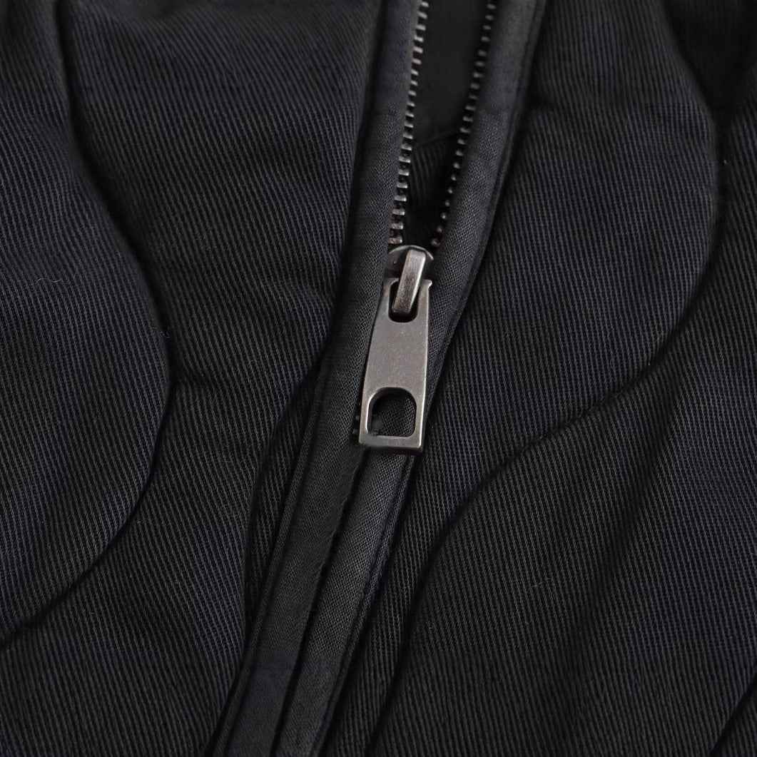 Veste Matelassée Légère pour Femme Coupe Cintrée à Col Montant