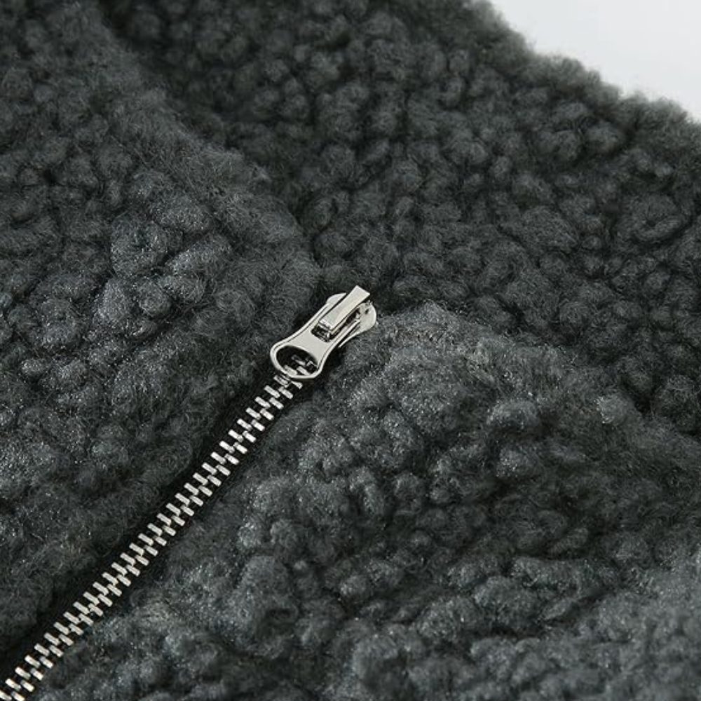 IVAYLO - Veste à Mi-Zip pour Hommes