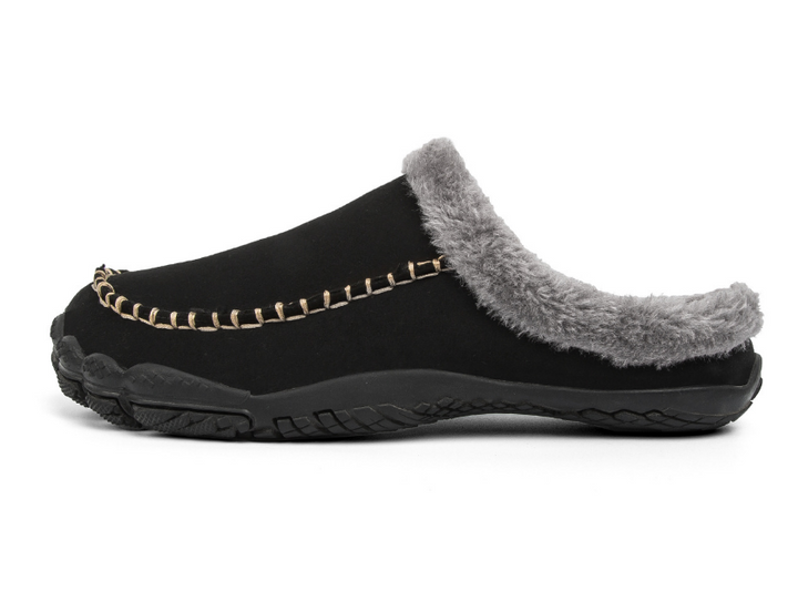 Chaussons Homme Chauds Doublés en Peluche