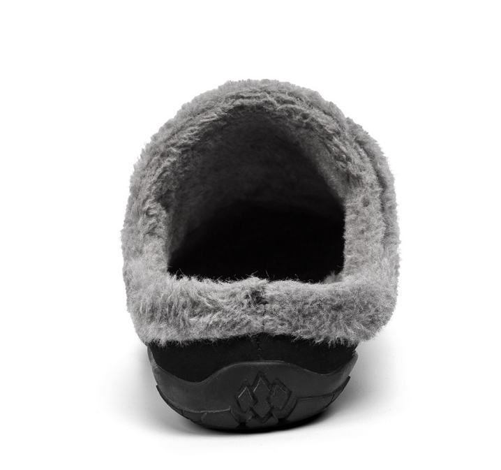 Chaussons Homme Chauds Doublés en Peluche