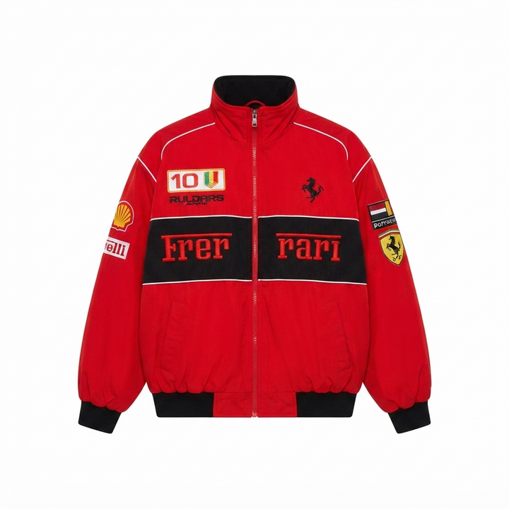 Veste de Course Oversize à Bandes Contrastantes pour Femme