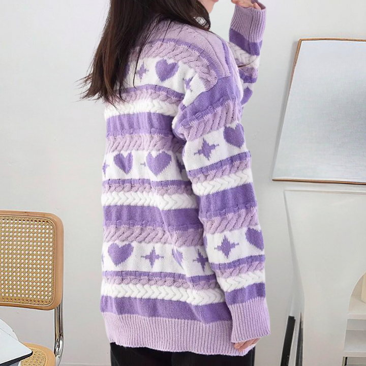 RUDELLA - Pull à Manches Ample pour Femmes