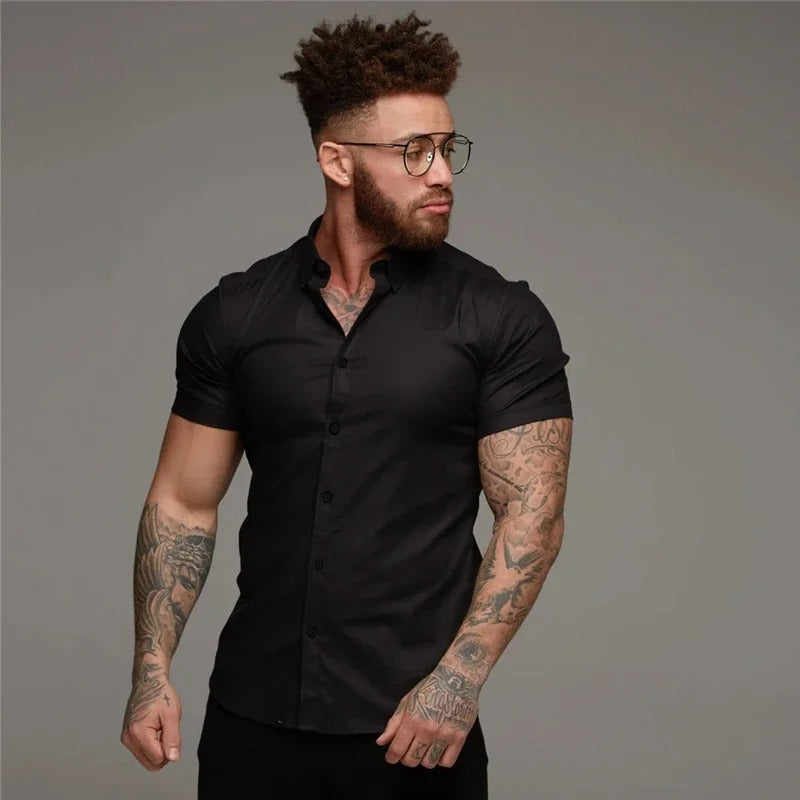 Pierre | Chemise décontractée ajustée pour hommes