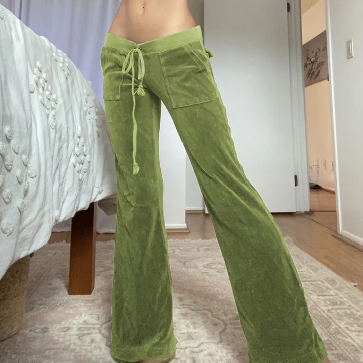 MILIANI - Pantalons Évasés Tendance pour Femmes