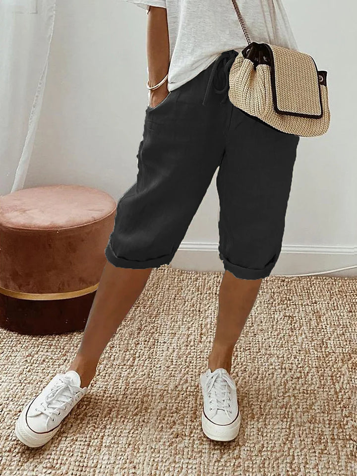 Élodie | Pantalon décontracté à cordon de serrage pour femmes