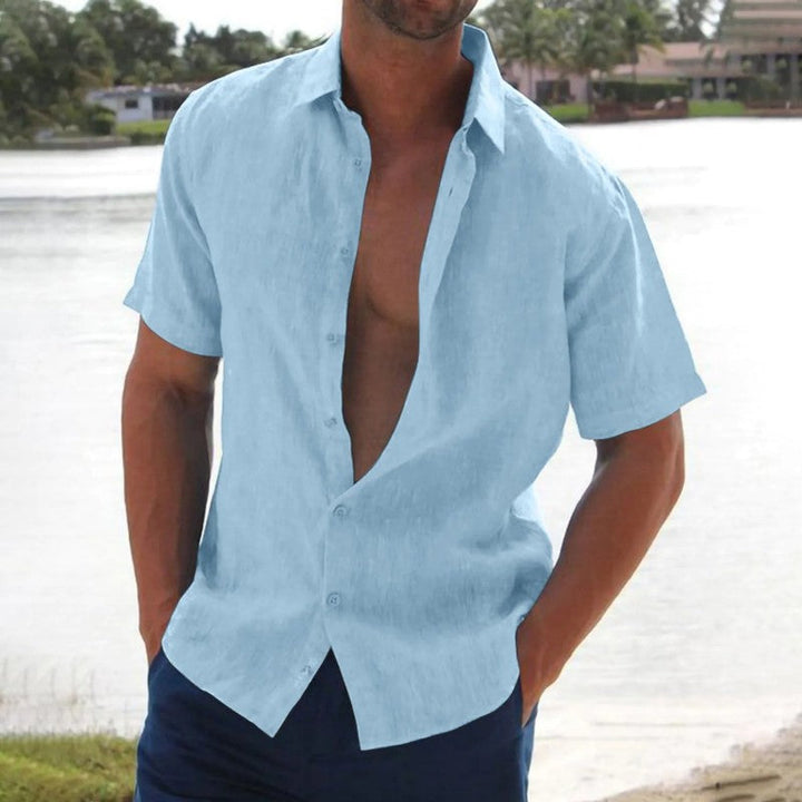 Vincent | Chemise décontractée à manches courtes pour hommes