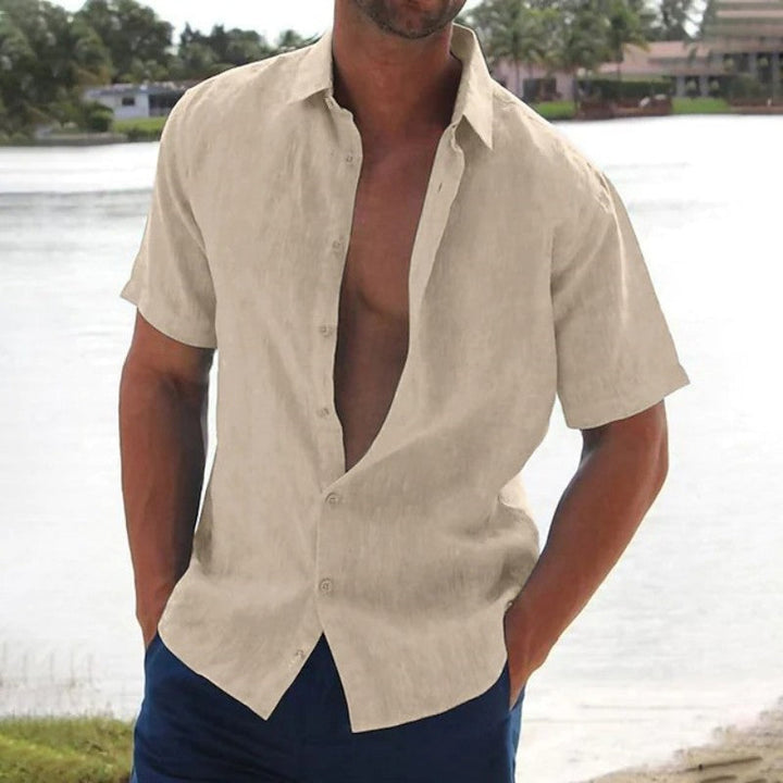 Vincent | Chemise décontractée à manches courtes pour hommes