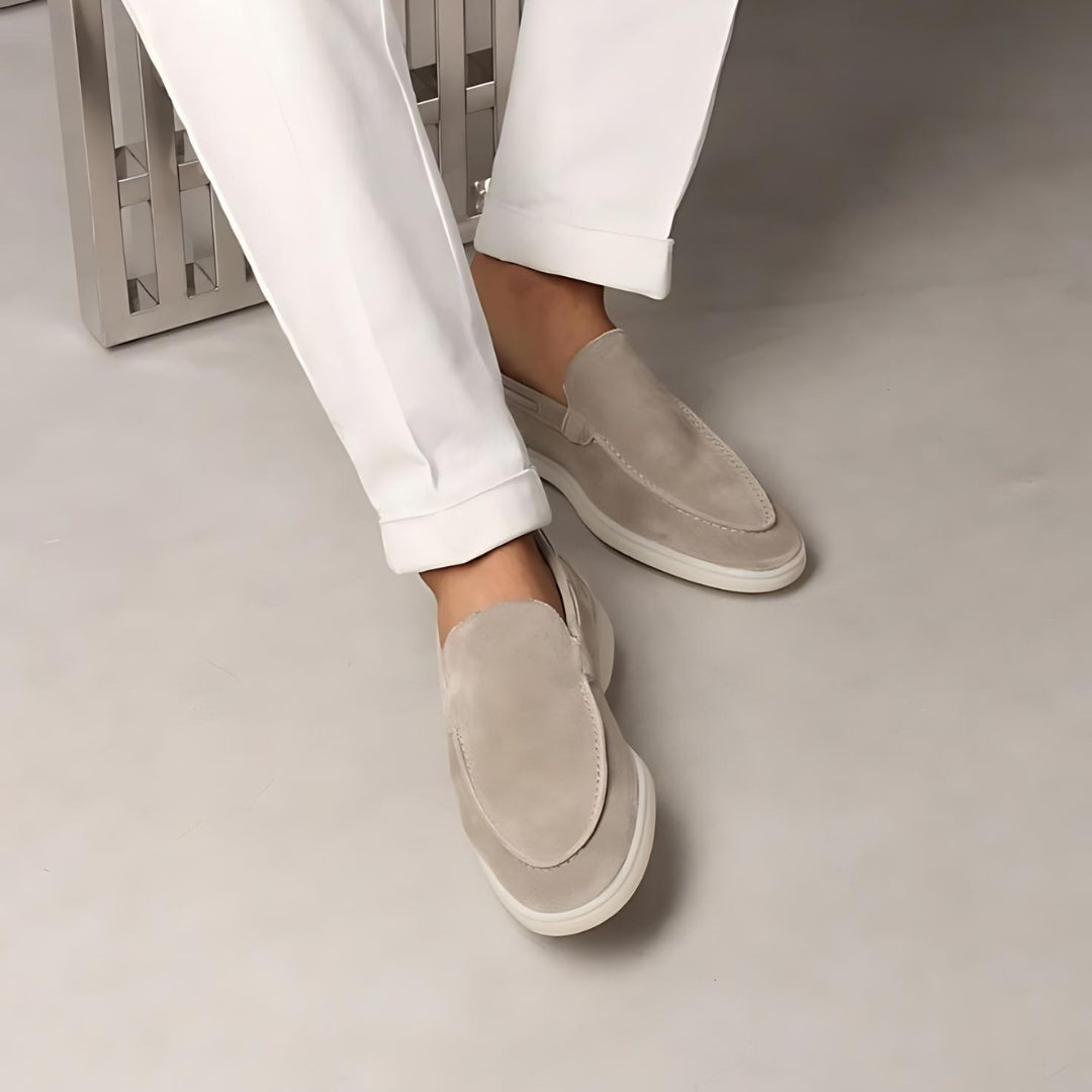 Lysandor | Mocassins en daim doux pour hommes