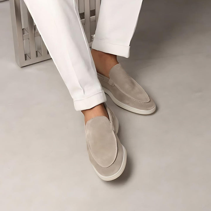 Lysandor | Mocassins en daim doux pour hommes