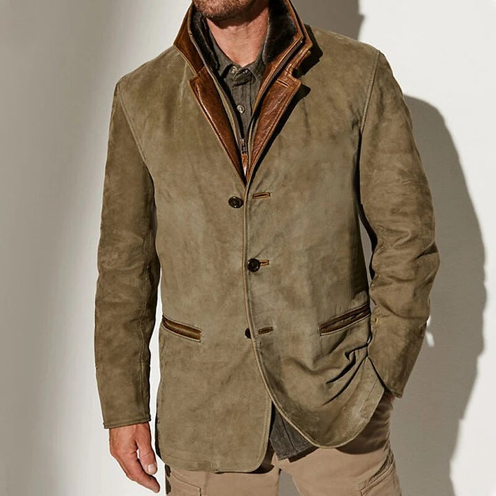 Veste Homme en Mélange de Laine