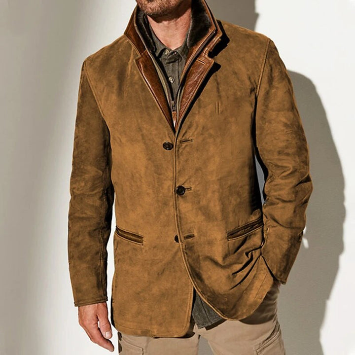 Veste Homme en Mélange de Laine