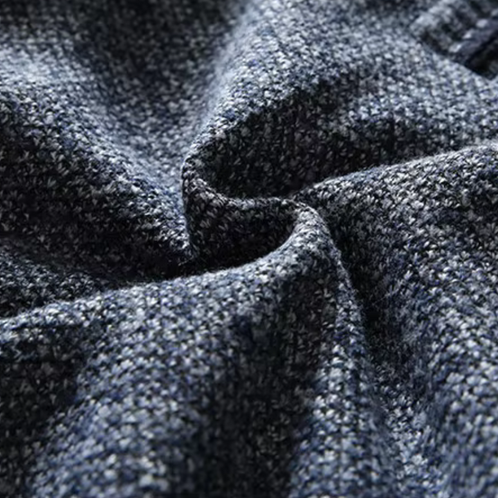 BRICE - Pull à col montant zippé pour hommes