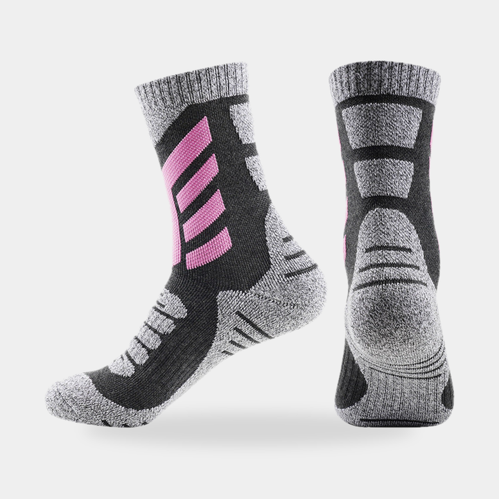 Chaussettes de Randonnée Homme Rembourrées Bande Voûte Plant