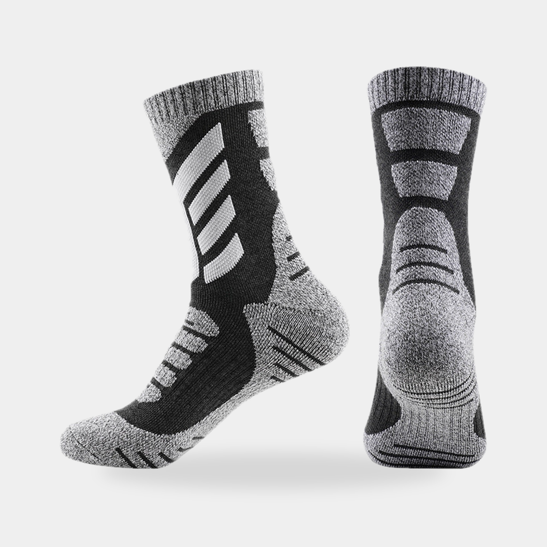 Chaussettes de Randonnée Homme Rembourrées Bande Voûte Plant