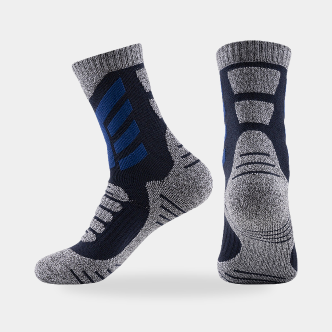 Chaussettes de Randonnée Homme Rembourrées Bande Voûte Plant