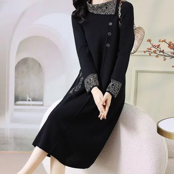 JUNIA - Luxueuse robe épaisse pour femmes