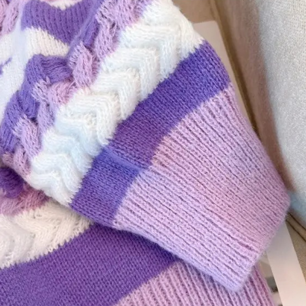 RUDELLA - Pull à Manches Ample pour Femmes
