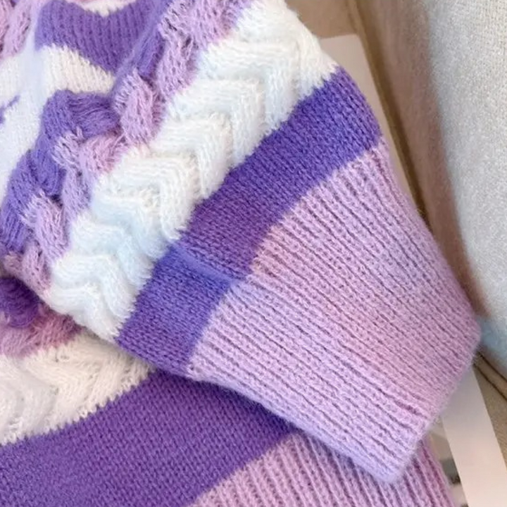 RUDELLA - Pull à Manches Ample pour Femmes