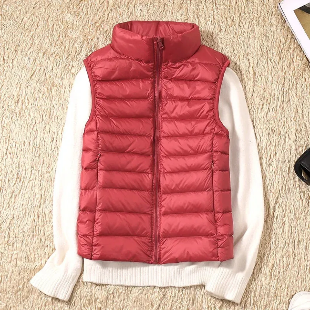 Doudoune Sans Manches Matelassée Imperméable