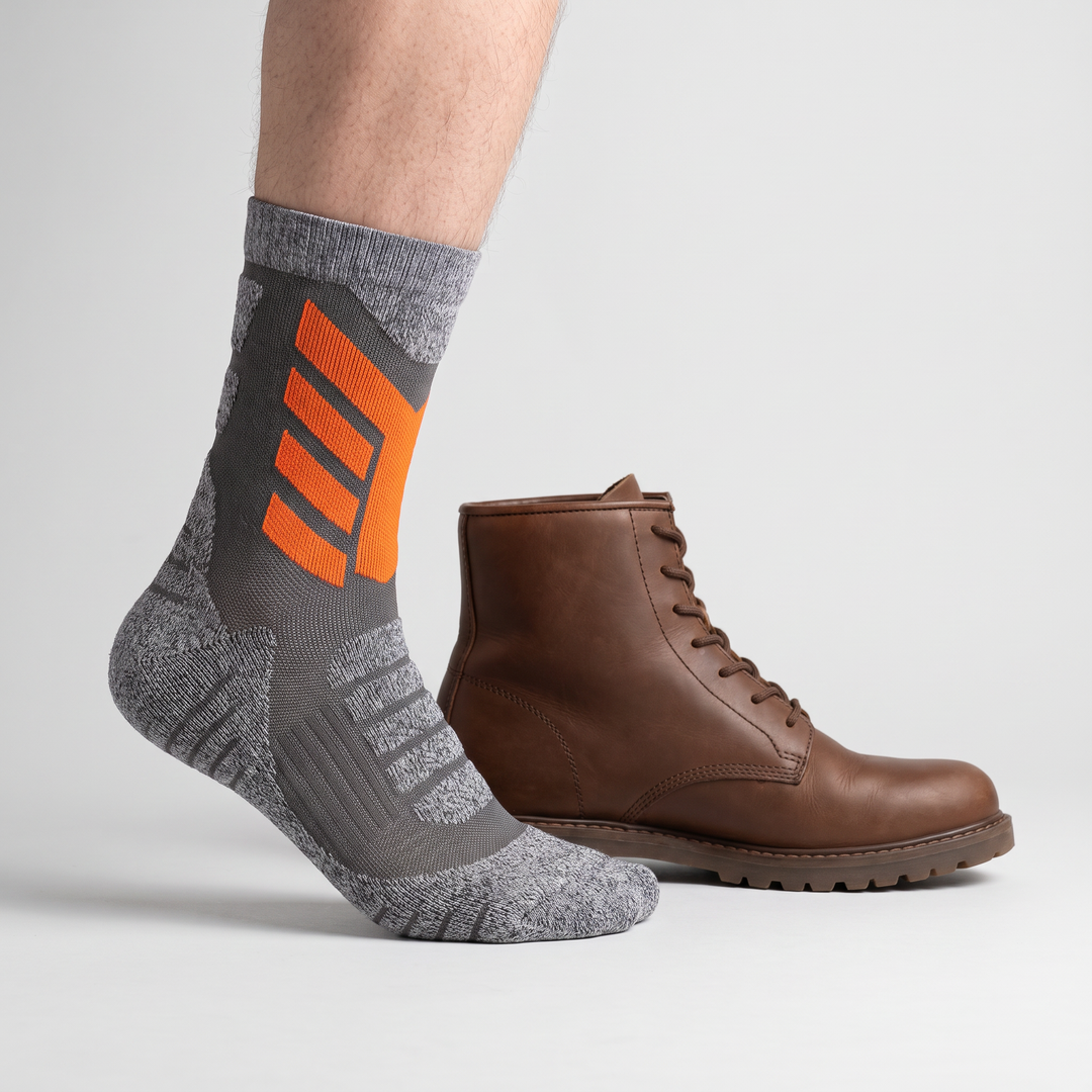 Chaussettes de Randonnée Homme Rembourrées Bande Voûte Plant